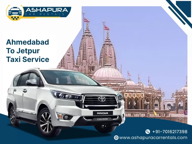 Ahmedabad to Jetpur Taxi Service