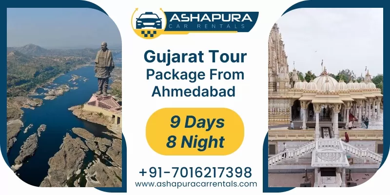 Gujarat Tour Packages From Ahmedabad 9 days 8 nights