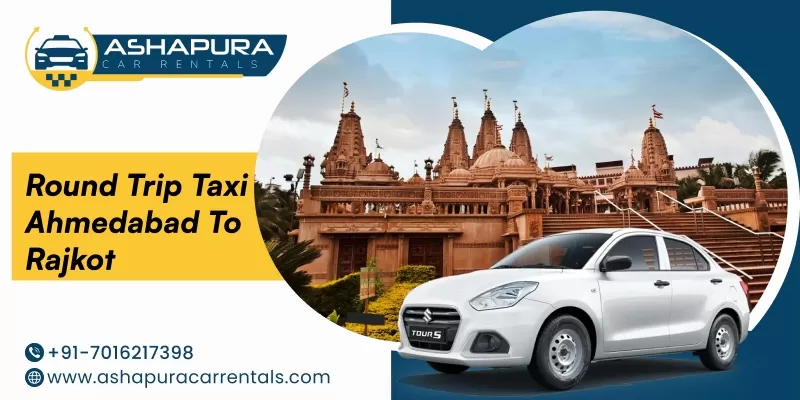 Taxi service from Ahmedabad to Rajkot