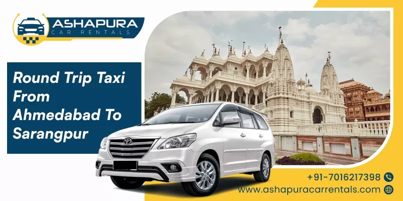 Ahmedabad to Sarangpur taxi service